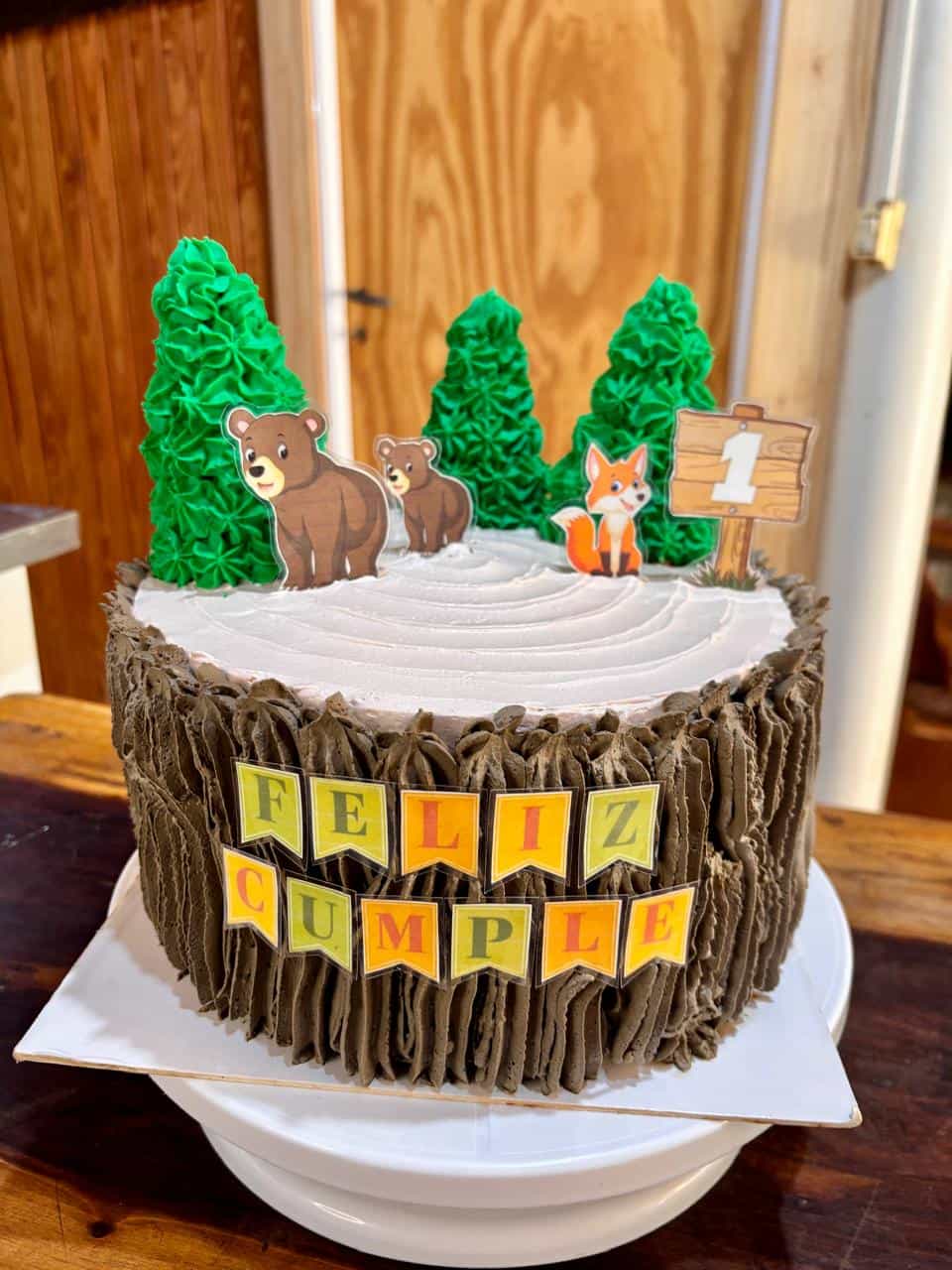 Torta decorada para primer año